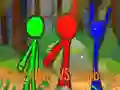 Gêm StickMan Brawdion yn erbyn Zombie ar-lein