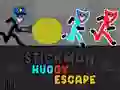 Gêm Ffoi Stickman Huggy ar-lein Gêm Ffoi Stickman Huggy ar-lein