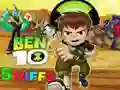 Gêm Ben 10 5 Gwahaniaethau ar-lein