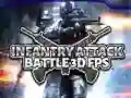 Gêm Ymosodi Troop Brwydr 3D FPS ar-lein