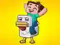 Gêm Noob Fferm Cyw iâr Tycoon ar-lein