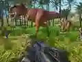 Gêm Saethwr Dinosaur ar-lein