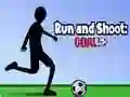 Gêm Rhedwch a Shooter: GOL! ar-lein
