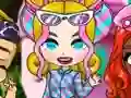 Gêm Sgwrs Ffasiwn Chibi Blond ar-lein