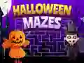 Gêm Labyrinthau Halloween ar-lein
