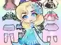 Gêm Doll Gwallt Dressed Up ar-lein