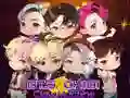 Gêm Peiriant Cychwyn Chibi BTS ar-lein