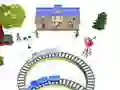 Gêm Tren yn erbyn Tren ar-lein