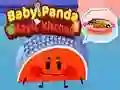 Gêm Cegin hudol y babi panda ar-lein Gêm Cegin hudol y babi panda ar-lein