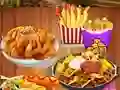 Gêm Bwyd Stryd Ffried ar-lein