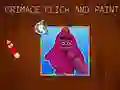 Gêm Grimace Cliciwch a Pêintio ar-lein Gêm Grimace Cliciwch a Pêintio ar-lein