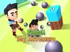 Gêm Antur y Bachgen Pinball ar-lein