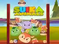 Gêm Anifeiliaid Suika ar-lein Gêm Anifeiliaid Suika ar-lein