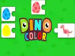 Gêm Lliw Dino ar-lein Gêm Lliw Dino ar-lein
