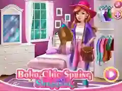 Gêm Siopa Gwanwyn Boho Chic ar-lein