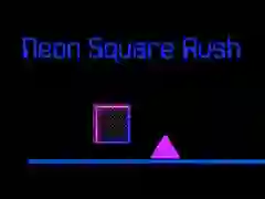 Gêm Y Rush Sgwâr Neon ar-lein Gêm Y Rush Sgwâr Neon ar-lein