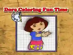 Gêm Am Pleserus i Liwio gyda Dora ar-lein Gêm Am Pleserus i Liwio gyda Dora ar-lein