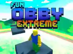 Gêm Obby Hwyl Extreme ar-lein