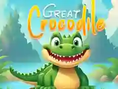 Gêm Crocodile Mawr ar-lein Gêm Crocodile Mawr ar-lein