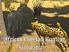 Gêm Simulatiwr Saffradu Cheetah Affricanaidd ar-lein