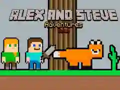 Gêm Anturiaethau Alex a Steve: Cadw ar-lein Gêm Anturiaethau Alex a Steve: Cadw ar-lein