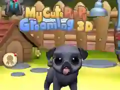 Gêm Fy Phochyn Cuteness Grooming 3D ar-lein