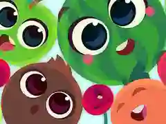 Gêm Ffrwythau Doniol: Uno a Chasglu Melon ar-lein Gêm Ffrwythau Doniol: Uno a Chasglu Melon ar-lein