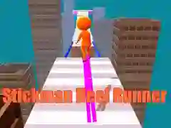 Gêm Rhedeg heel Stickman ar-lein Gêm Rhedeg heel Stickman ar-lein