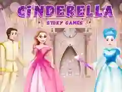 Gêm Gemau Stori Cinderella ar-lein