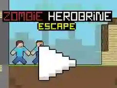 Gêm Dianc gan Zombie Herobrine ar-lein