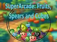 Gêm SuperArcade: Ffrwythau, Gwelwdau a Chubau ar-lein Gêm SuperArcade: Ffrwythau, Gwelwdau a Chubau ar-lein