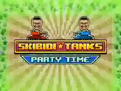 Gêm Skibidi Tanks Amser Parti ar-lein