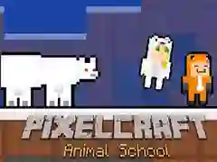 Gêm Ysgol Anifeiliaid PixelCraft ar-lein Gêm Ysgol Anifeiliaid PixelCraft ar-lein