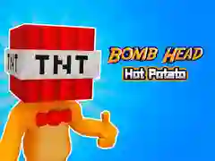 Gêm Tatws Poeth Pen Bomb ar-lein
