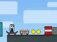Gêm Obby Skate Am Byth Parkour ar-lein