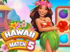 Gêm Hawaii Cydweddiad 5 ar-lein Gêm Hawaii Cydweddiad 5 ar-lein
