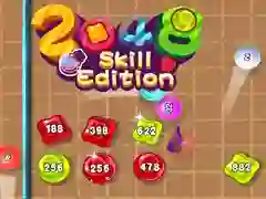 Gêm 2048 Fersiwn Sgiliau ar-lein