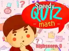 Gêm Cwis Mathemateg Cyflym ar-lein