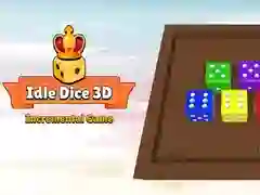 Gêm Dice Di-fodd 3D: Gêm Cynyddol ar-lein