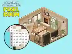 Gêm Pictiwl gyda Rhifau: Ystafelloedd Pixel ar-lein