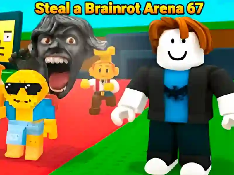 Gêm Dwyn Arena Brainrot 67 ar-lein