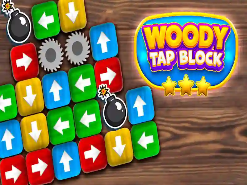 Gêm Bloc Tap Woody ar-lein