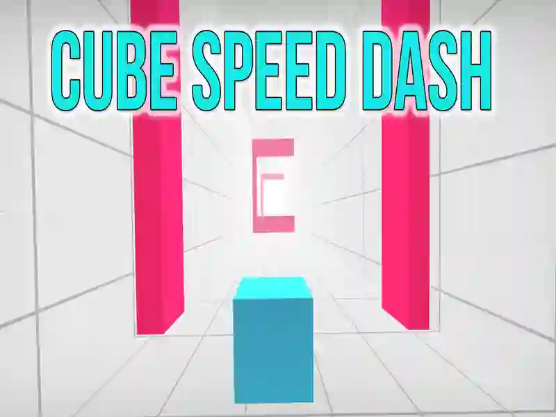 Gêm Dash cyflymder ciwb ar-lein