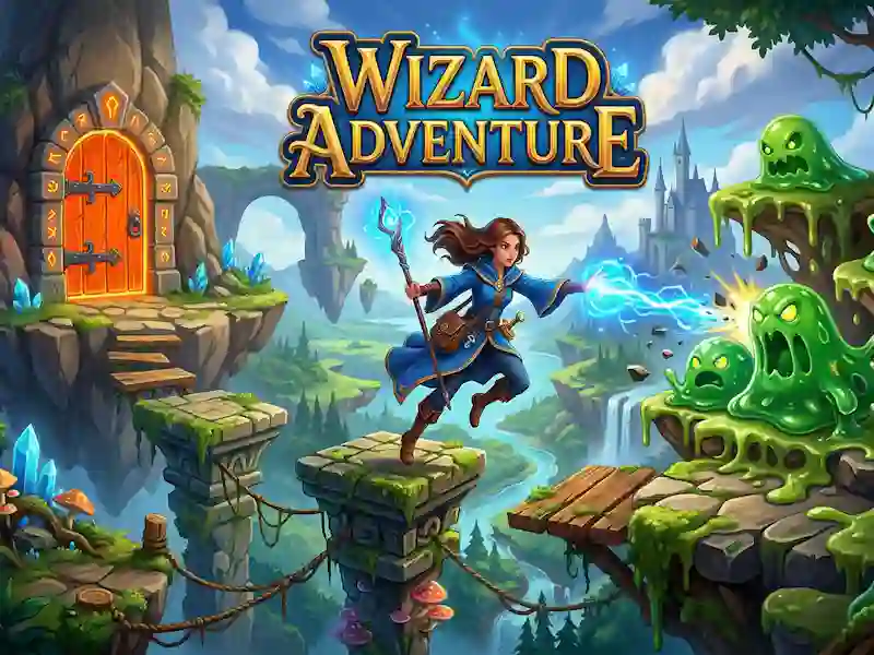 Gêm Wizzard Adventure ar-lein