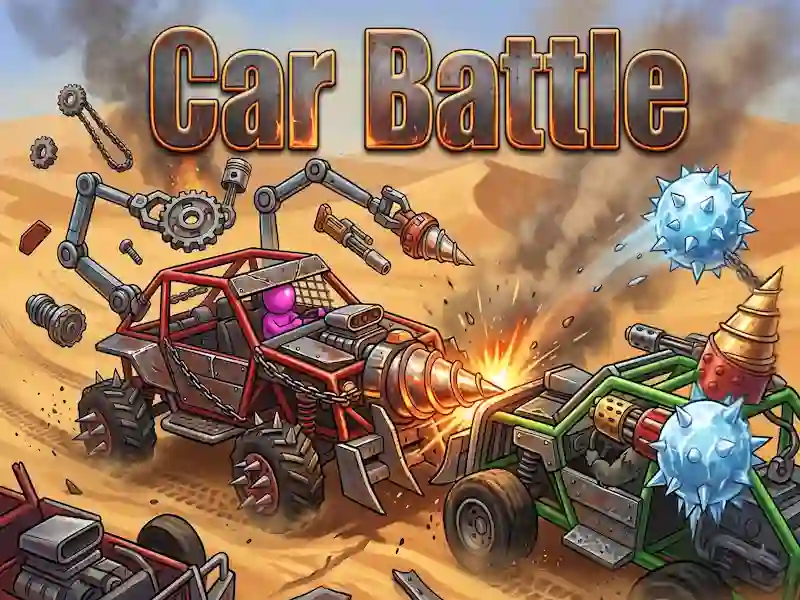 Gêm Car Battle ar-lein