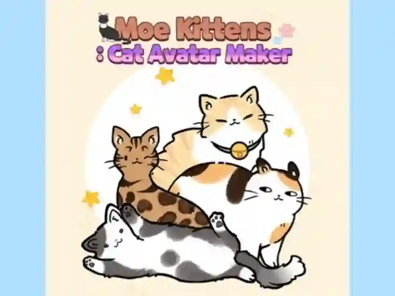 Gêm Moe Kittens: Gwneuthurwr Cat Avatar ar-lein