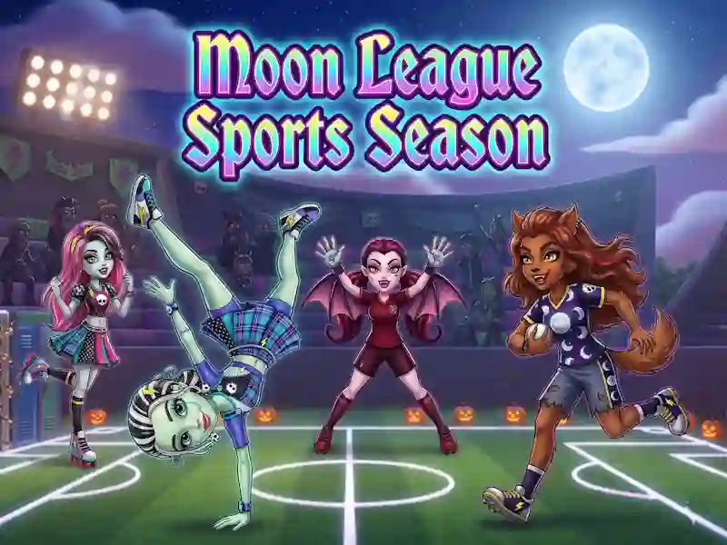 Gêm Moon League Sports Season ar-lein