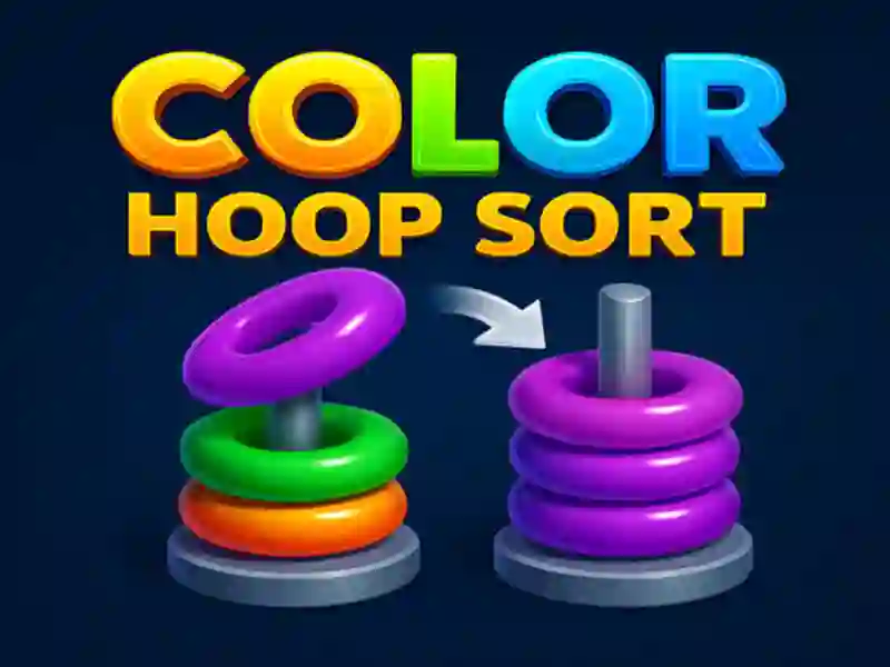 Gêm Trefnu cylchyn lliw ar-lein