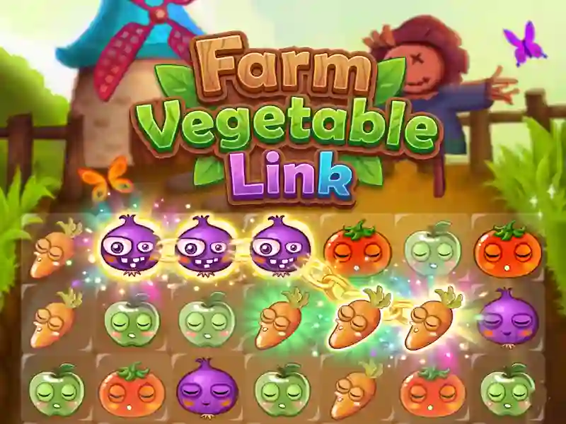 Gêm Farm Vegetable Link ar-lein