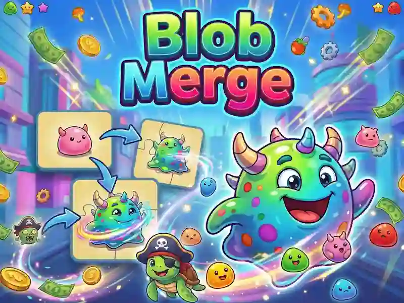 Gêm Blob Merge ar-lein